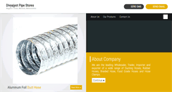 Desktop Screenshot of divyajyotpipestores.com